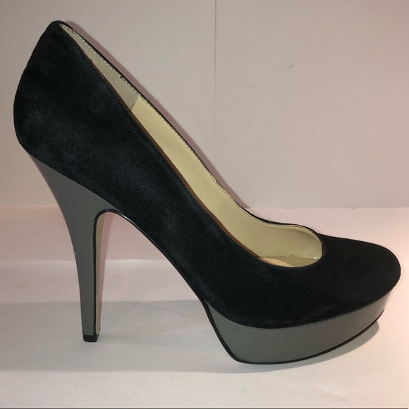 Enzo Angiolini Shoes - Enzo Angiolini Black Suede Heels